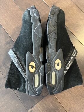 EMU Black Suede Slip-On Shoes 8
